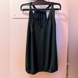 LOFT Black Sleeveless Work Top